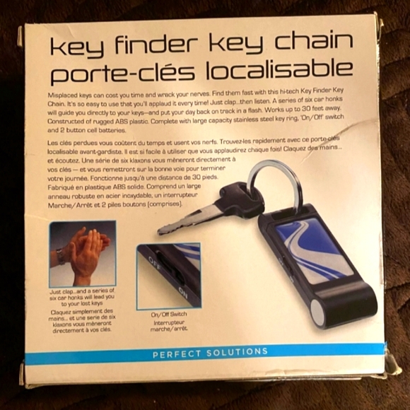 Key Finder Key Chain - NWOT - Picture 2 of 2